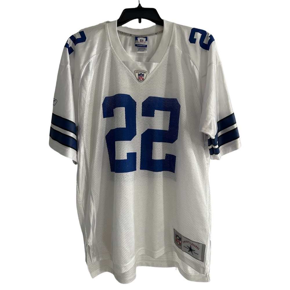 Men's E. Smith 22 Cowboys Legends Reebok Vintage Collection Jersey Size XL
